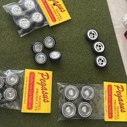 Pegasus 1/24 scale tires and rims