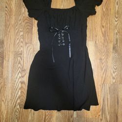 Hot Topic Underbust Corset Dress With Ribbon Sintch