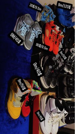 Shoe lot 9/9,5 mens