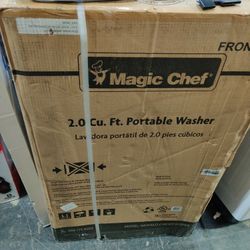 Brand New Magic Chef 2.0cuft  Top loader Portable Washing Machine 