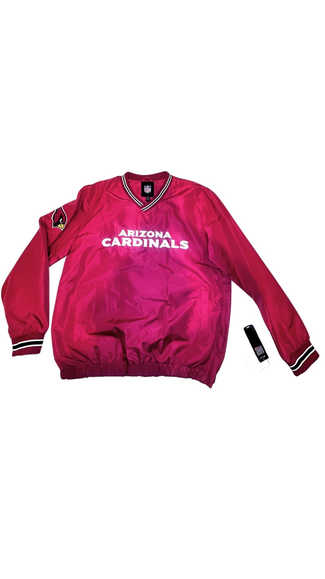 Arizona Cardinals Jacket Windbreaker Sweater Hoodie Size XL