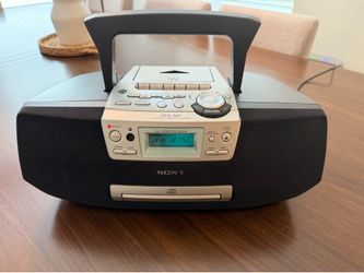1999 Sony CFD-S47 CD Radio Cassette-Corder Boombox