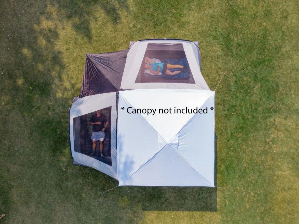 Ozark Trail Person Connect Tent with Screen Porch (Straight Leg