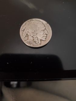 1936 Buffalo Nickel With F Error