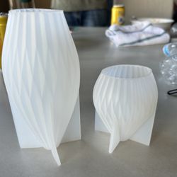 Silicone Candle Molds DIY Craft Silicon Mold 3D Geometric Pear Bottle Shape Mould Soap Cake Mold