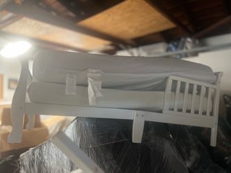 White Wood Baby beds