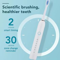 Black or white electric tooth brush