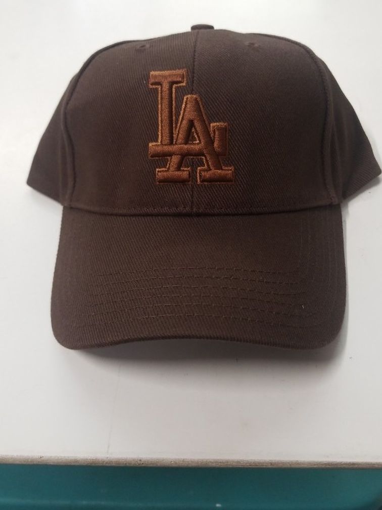 LA Dodgers Brown Hat
