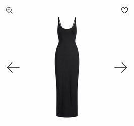 Skims smooth layers skimpy scoop neck dress