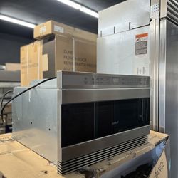 Wolf 24” Built In Stainless Steel Microwave Drawer 