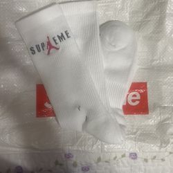 Supreme Air Jordan Socks