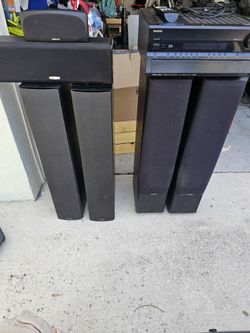 7.1 Home Theater Speakers/Receiver Onkyo Polk Audio Infinity Audio