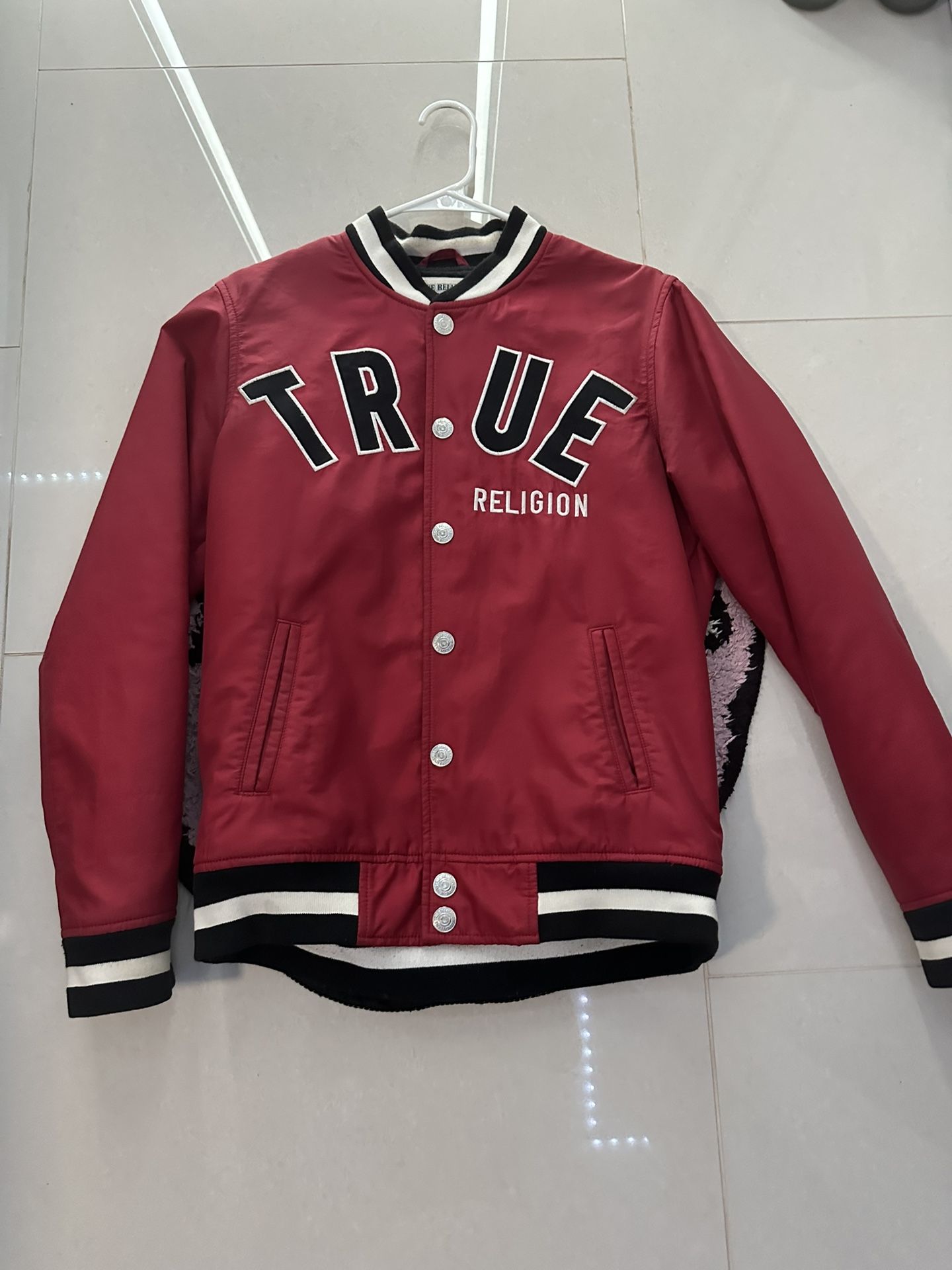 True Religion Varsity Jacket