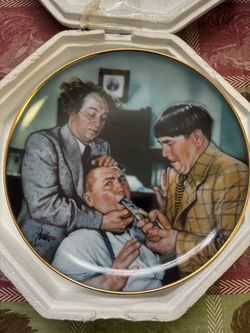Three Stooges collector plate(s)
