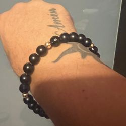 Bracelet With Real Gold 