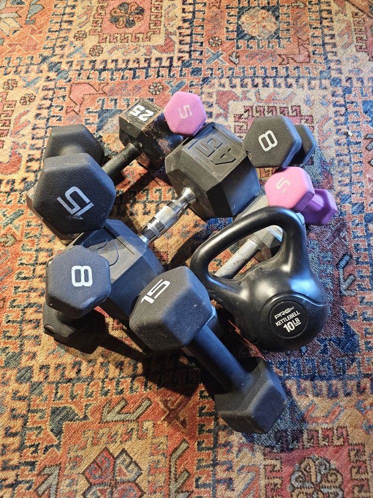 Set/ Pair Of Dumbbells Weights