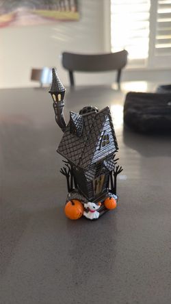 Halloween Haunted House Miniature Figurine