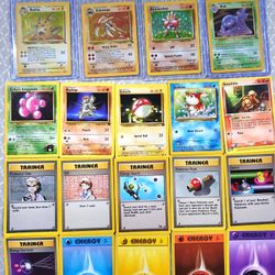 Vintage Pokemon Cards 