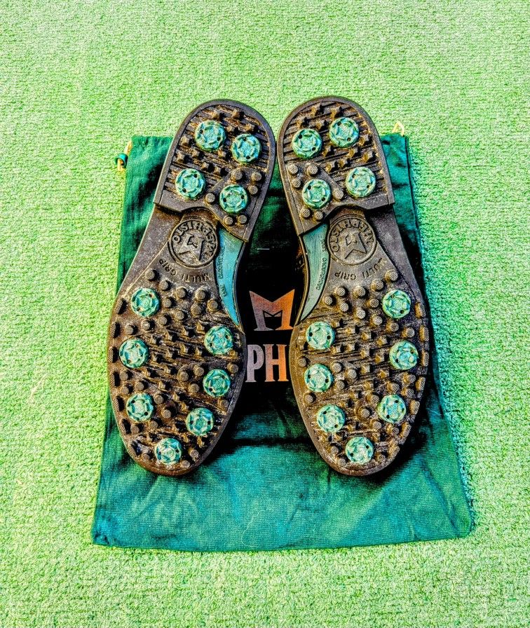 Mephisto Multi Grip Wingtip GTX Waterproof Golf Cleats/Shoes  display picture 1