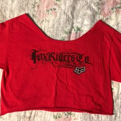 Foxriders Ripped Crop Top 