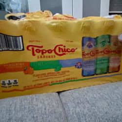 Topo Chico Sabores Beverage Drinks (open Box Has 16 Cans)