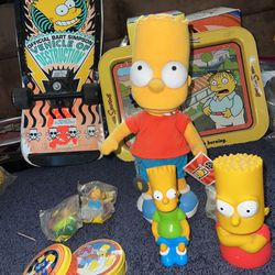 Lot Of Simpsons Memorabilia And Collectibles