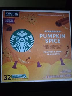 Brand new sealed in box Keurig Pumpkin Spice Starbucks 32 $20