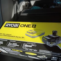 Ryobi One Plus Battery And Charger