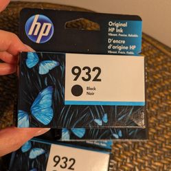 New Original HP 932 Black Ink Cartridge