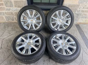 20’ Silverado High Country Tahoe Yukon Sierra Denali Suburban LTZ Wheels Tires 6 Lug