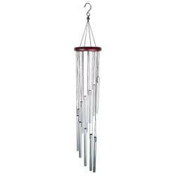 1piece 12 Tubes Aluminum Alloy Wind Chimes with Hook Gold/silver Bells for Outside Home Wedding Party Memorial Decoration Gifts