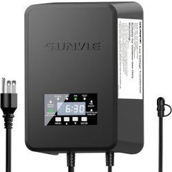 SUNVIE 300W Low Voltage Transformer with Timer and Photocell Sensor Landscape Lighting 