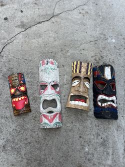 Tiki Mask Tiki Decorations