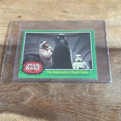 1977 Star Wars Darth Vader #237