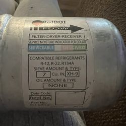 Red Dot Corporation Filter-Dryer- Receiver For Peter Built Truck