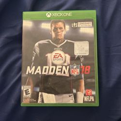 Madden 18 Xbox One