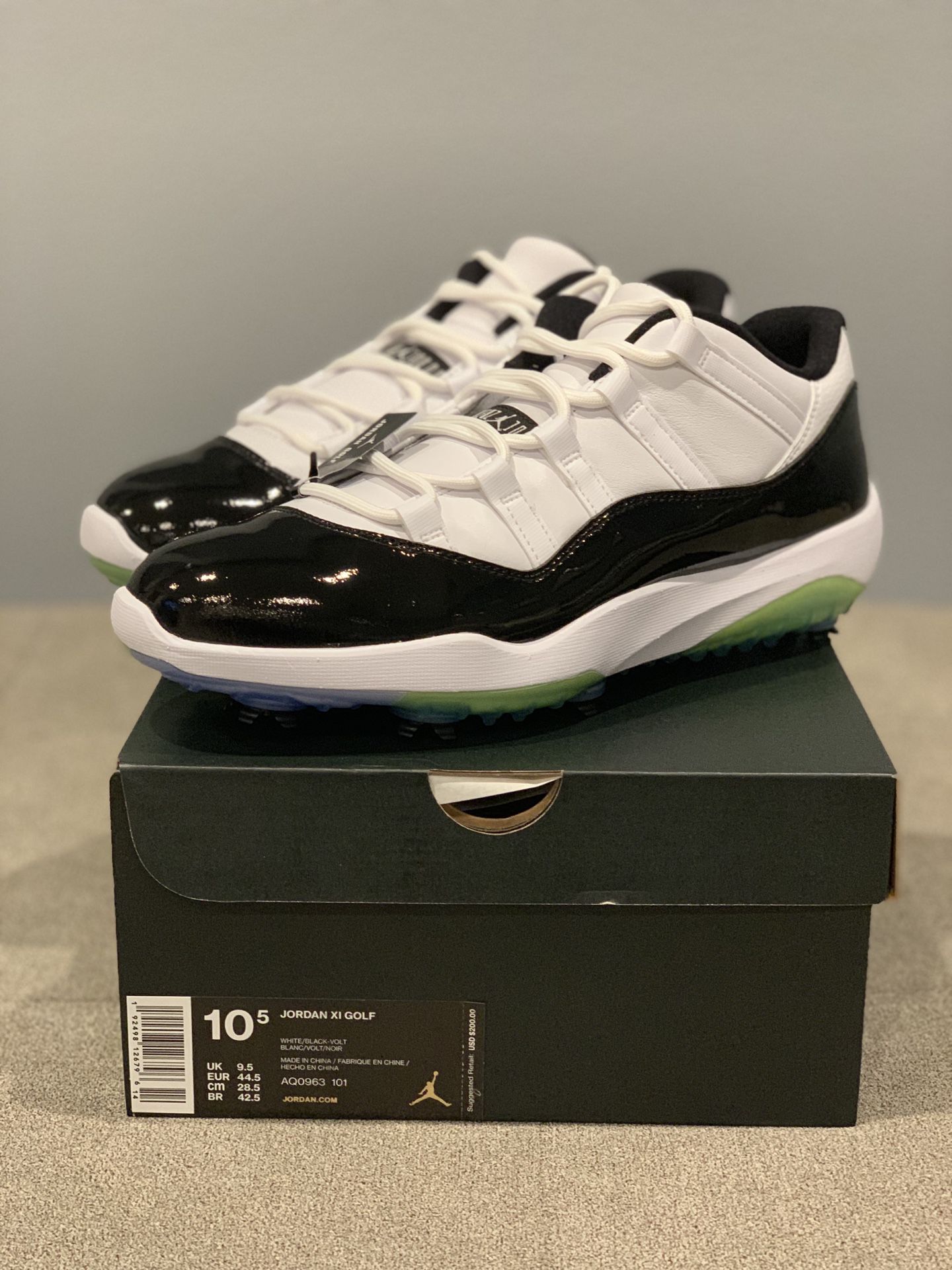 Air Jordan 11 Golf Shoes men’s size 10.5 brand new in box