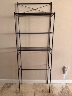 Over-the-Toilet Bathroom Storage Rack