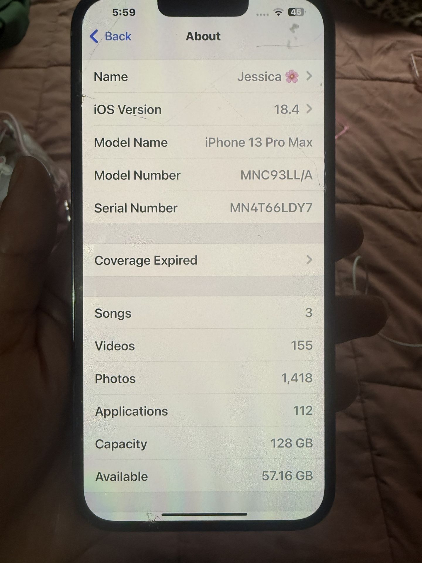 iPhone 13 Prox Max 128 Gb
