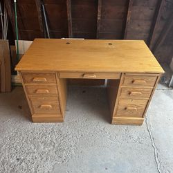 Winners Only Oak Desk