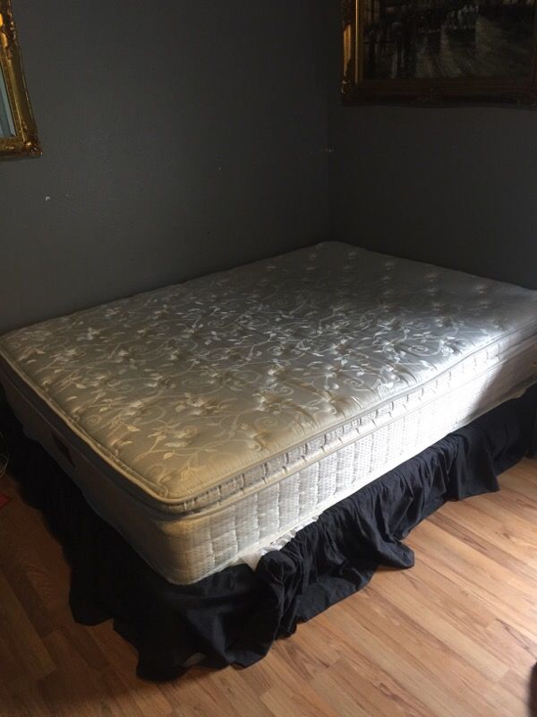 Serta Pedic. Bellemont mattress & box spring