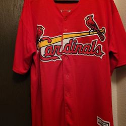 Yadier Molina #4 Saint Louis Cardinals Jersey XL