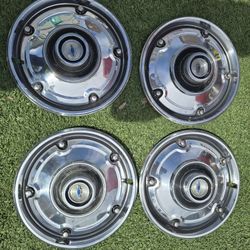 1967-72 Chevy C10 Hubcaps 