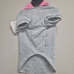 dog's grey and pink "Free Kisses"