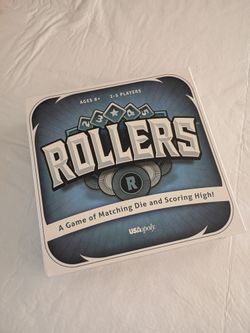"Rollers: A Game of Matching Die and Scoring High" Board game.
