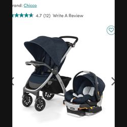 Chico Car Seat And  Stroller 