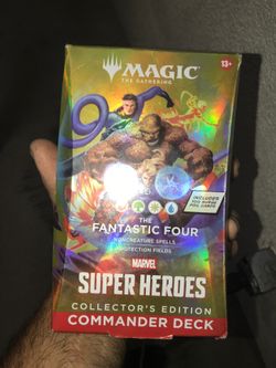 MTG Marvel Super Heroes Fantastic Four Commander Deck