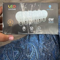 Led Blue flex Bulbs 6 Pack