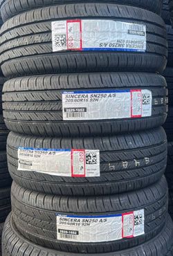 205/60R16 falken sincera 4 New Tires