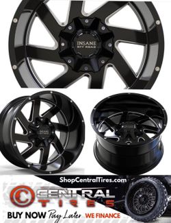 20x10 INSANE OFFROAD WHEELS ONLY $899..... payment options available.... 2 locations Phoenix or Tempe .... call us today!!!